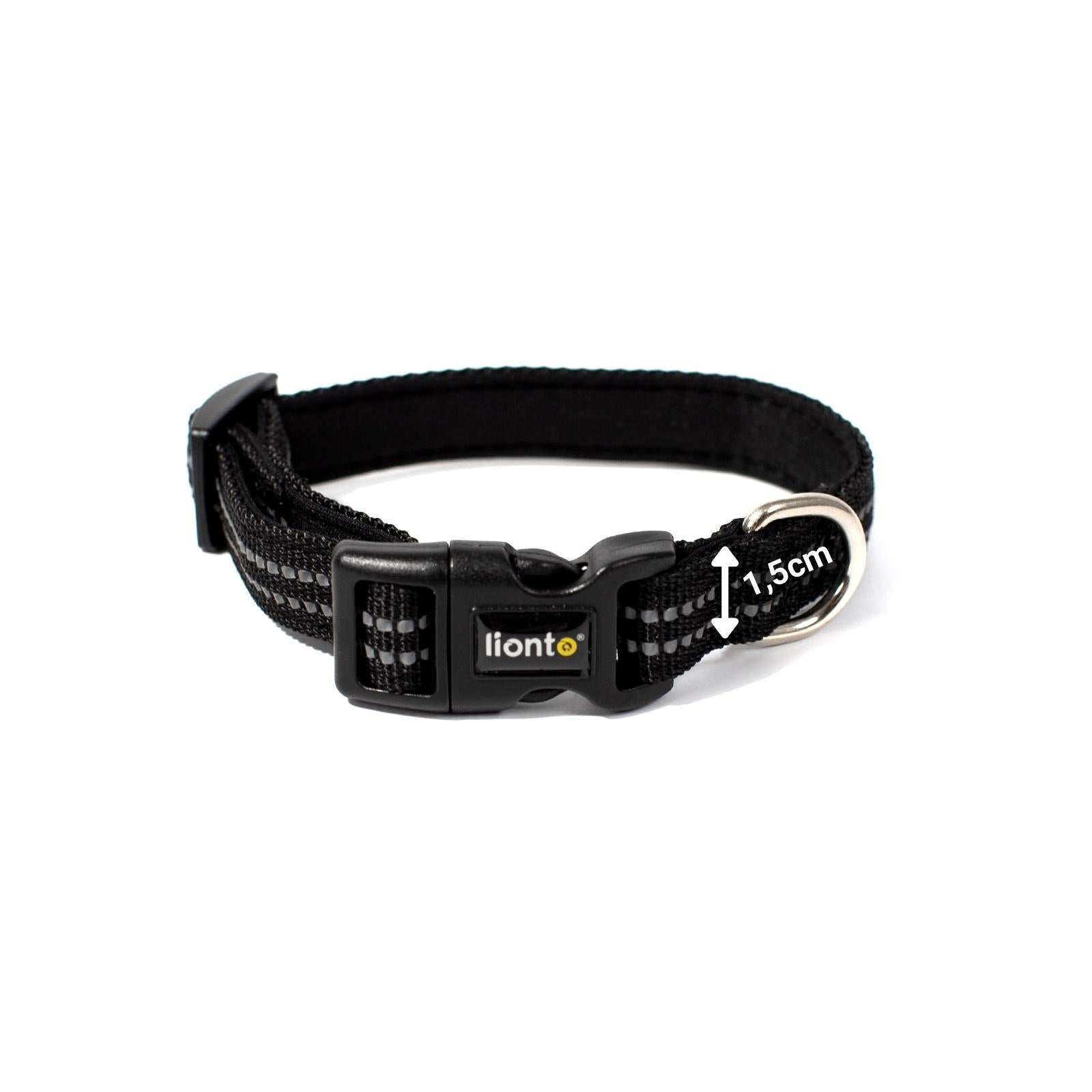 Hundehalsband gepolstert, reflektierend und wasserfest