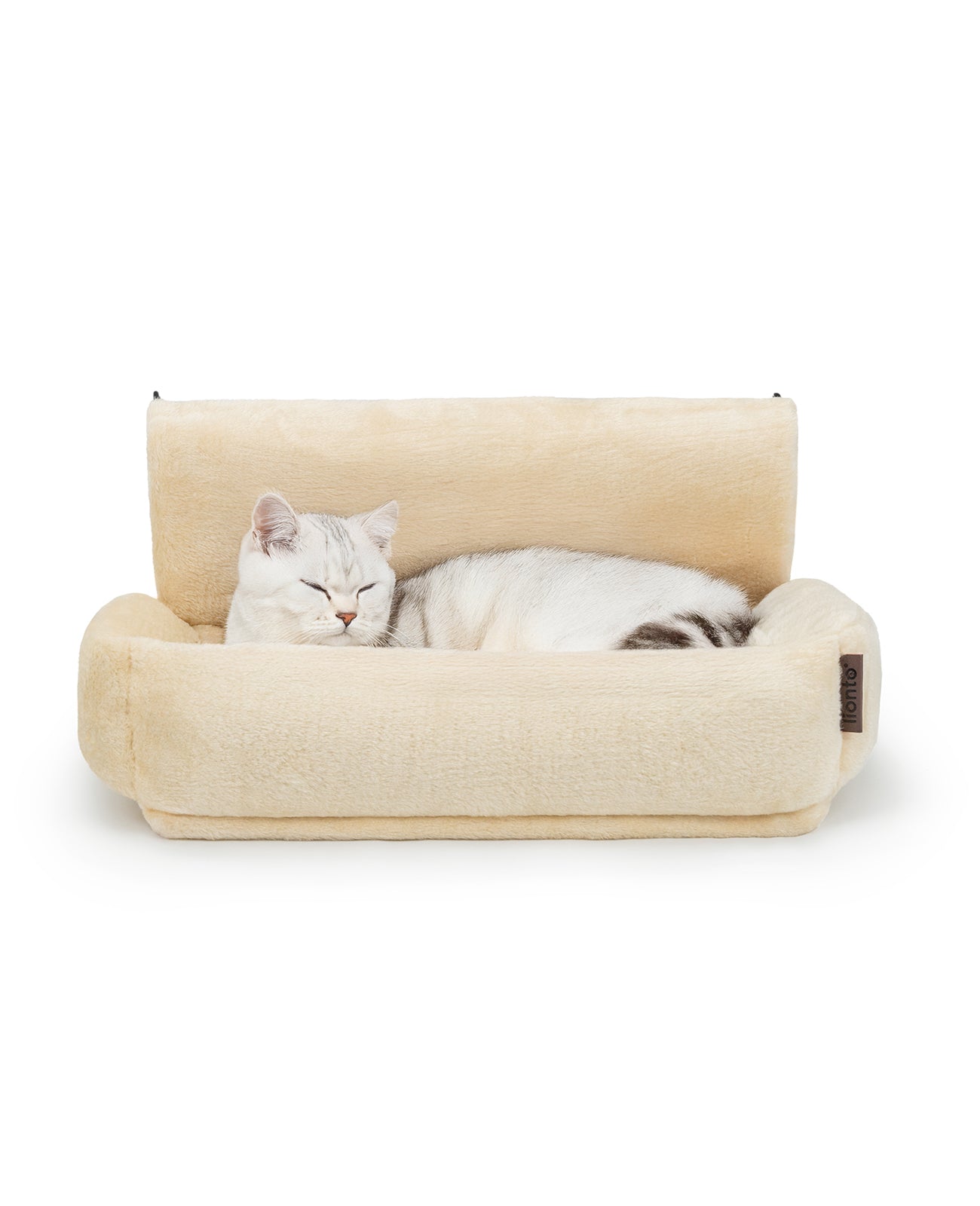 Katzenheizungsliege aus Plüsch