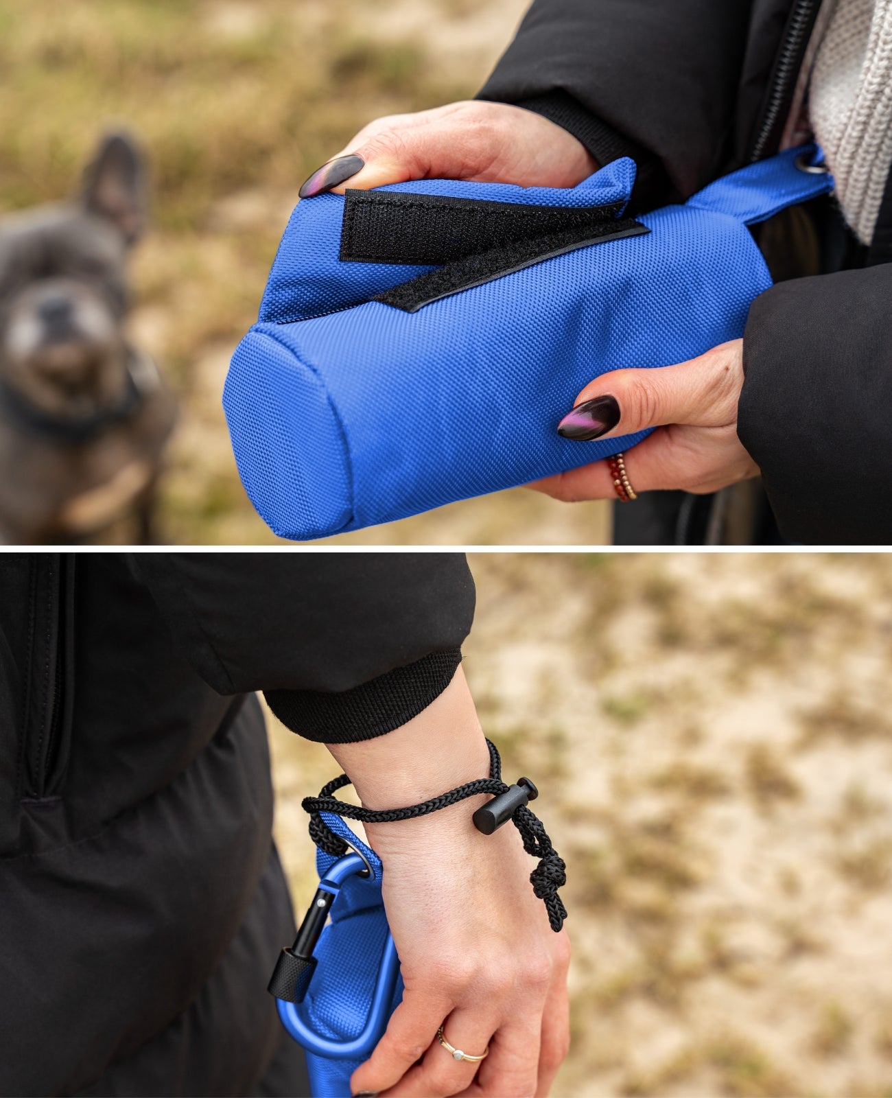 Futterbeutel mit Kordel, personalisiert