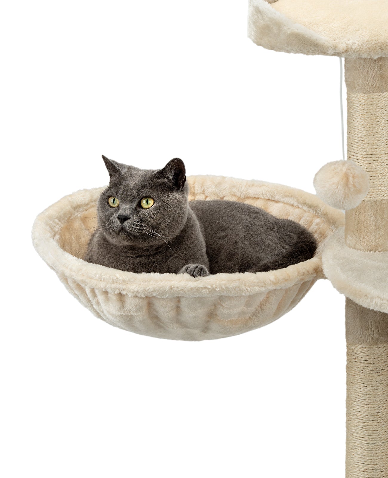 Liegemulde für Kratzbäume 40 cm Durchmesser, 15 - 25 cm Tiefe