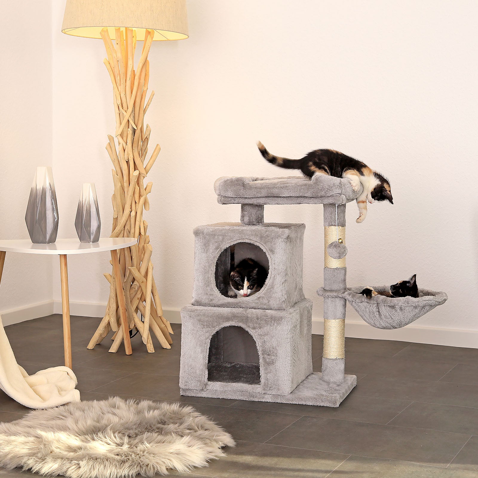 Katzenkratzbaum Höhe 70 cm